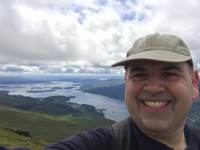Selfie atop Ben Lomond